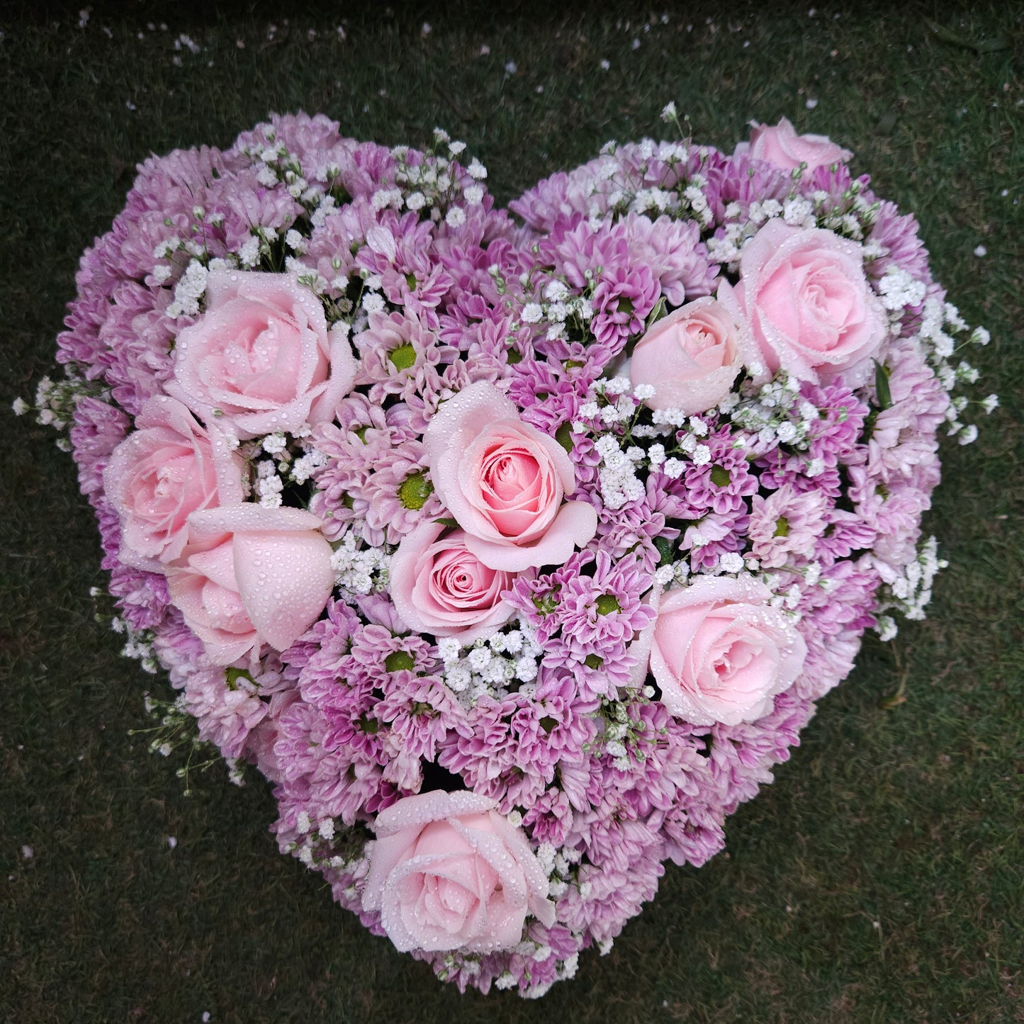 "Blushing Heart" Floral Arrangement