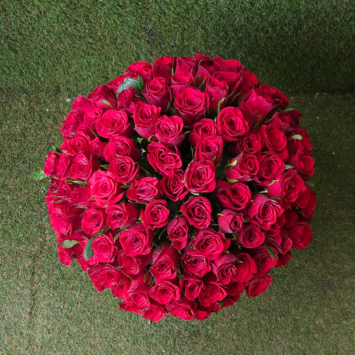 "Sweet Scarlet " Floral Arrangement