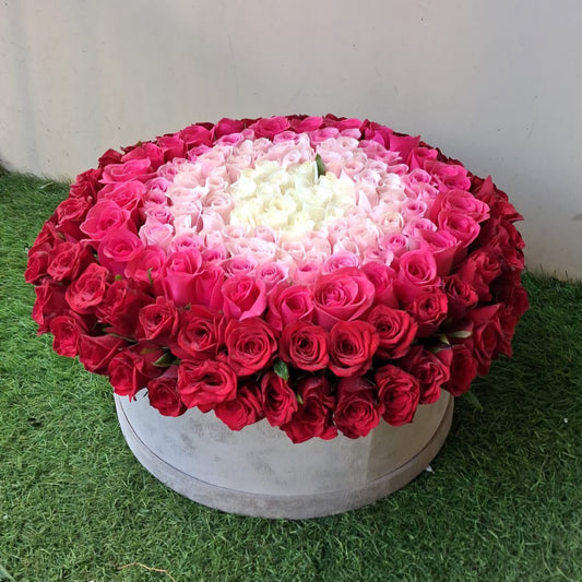 "Shades of Love" Ombre 200 Roses Floral Arrangement