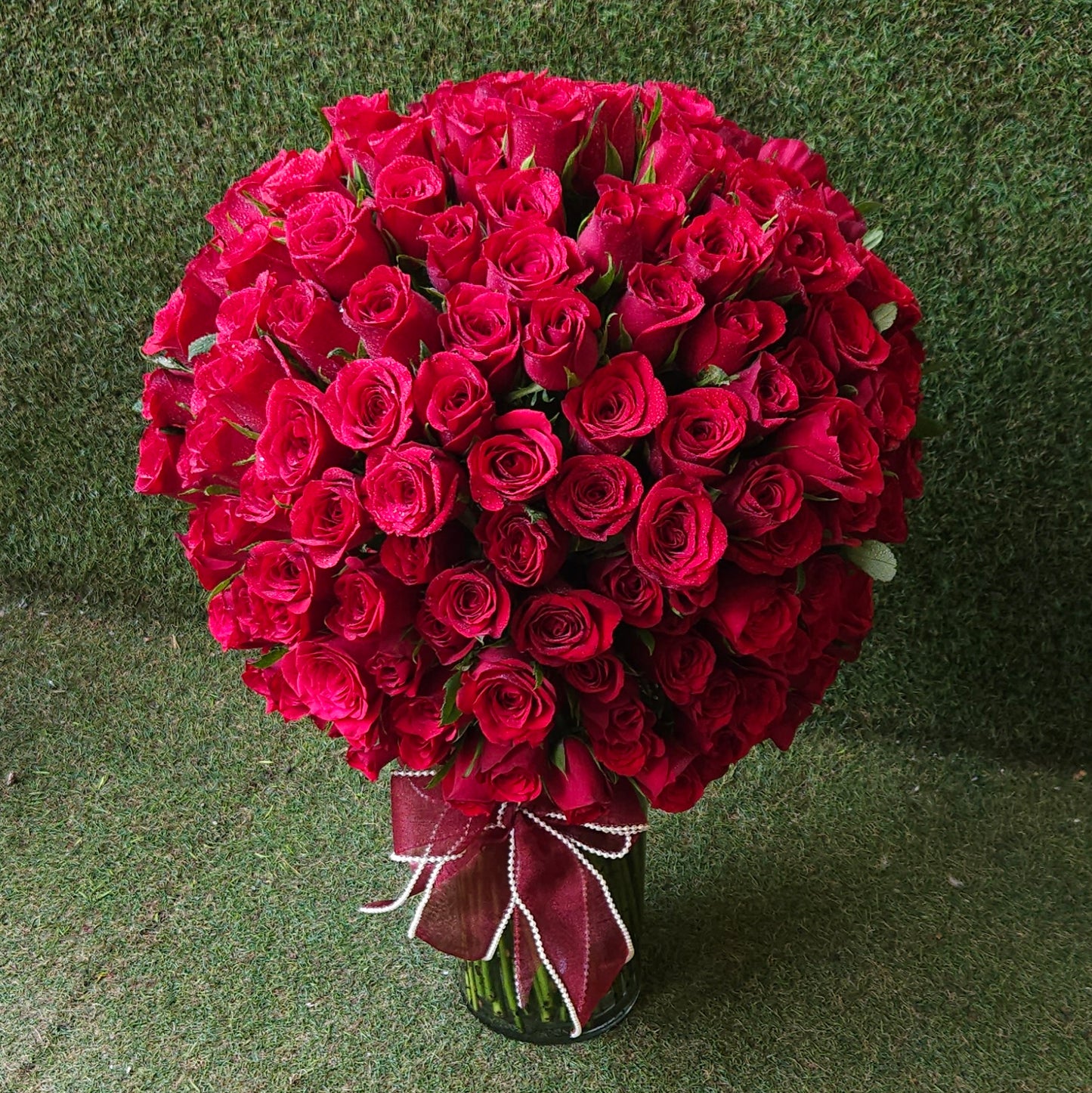 "Sweet Scarlet " Floral Arrangement