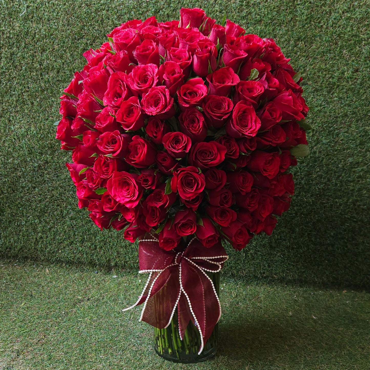 "Sweet Scarlet " Floral Arrangement