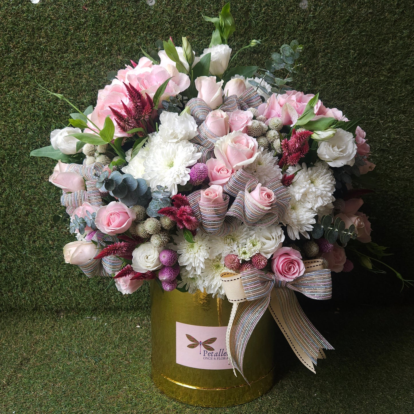 "Pastel Sparkle" Floral Arrangement