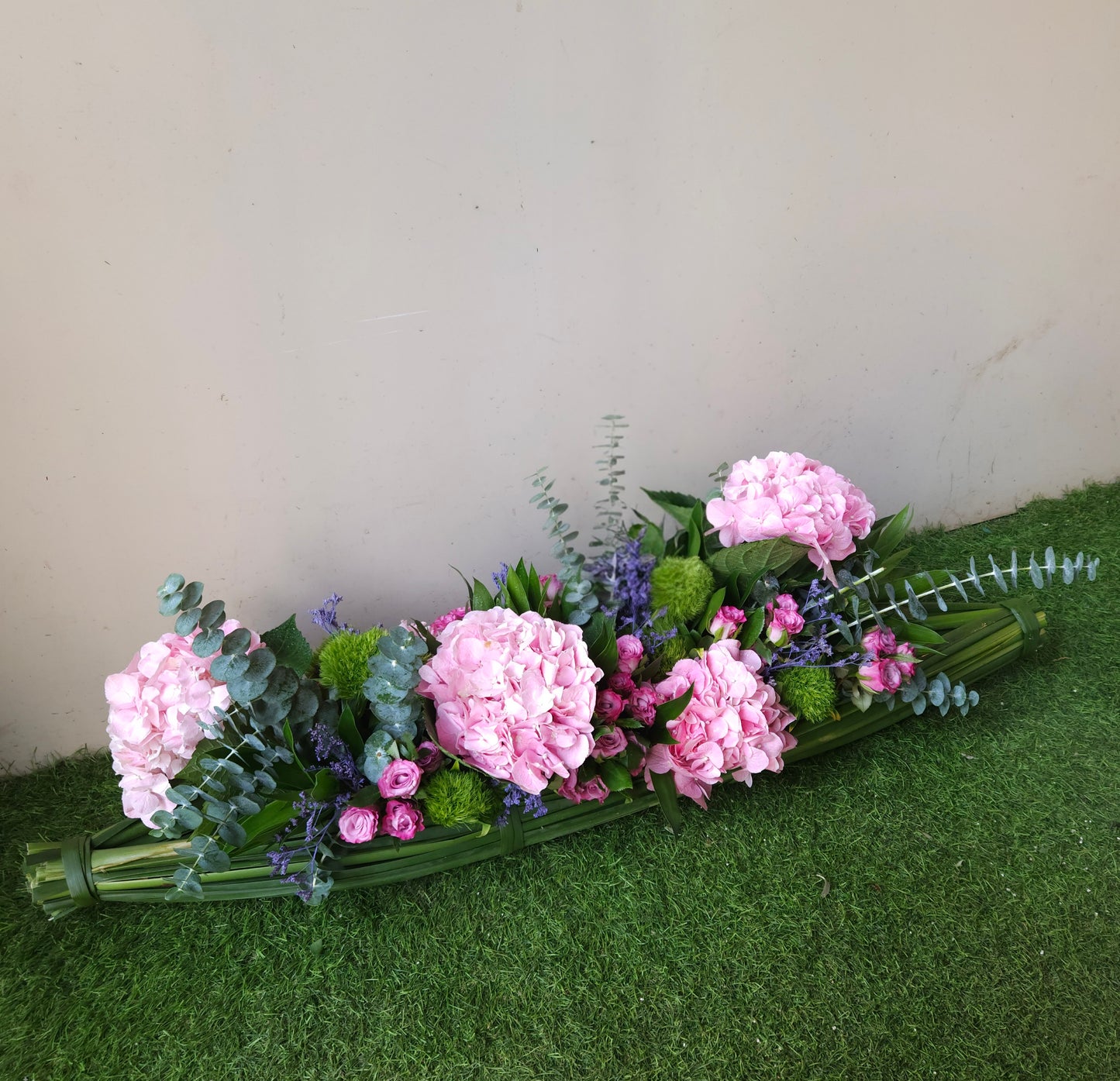 "Canoe of Blooms" Floral Arrangement