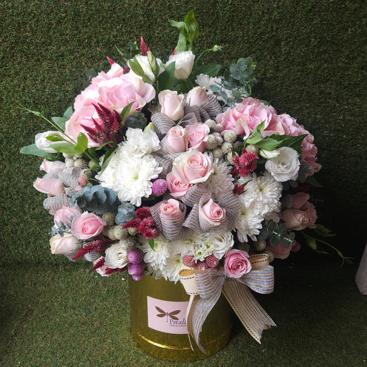 "Pastel Sparkle" Floral Arrangement