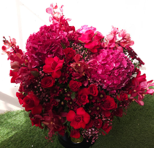 "Red Riding Hood" Floral Arrangement