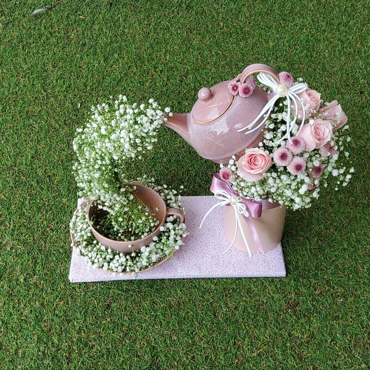 "Pouring Love" Floral Arrangement