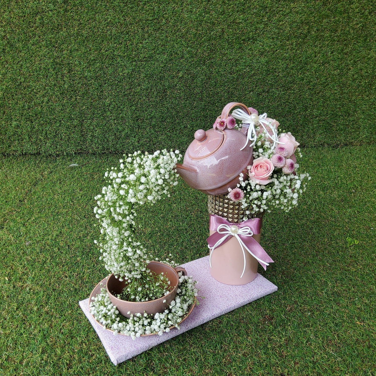 "Pouring Love" Floral Arrangement