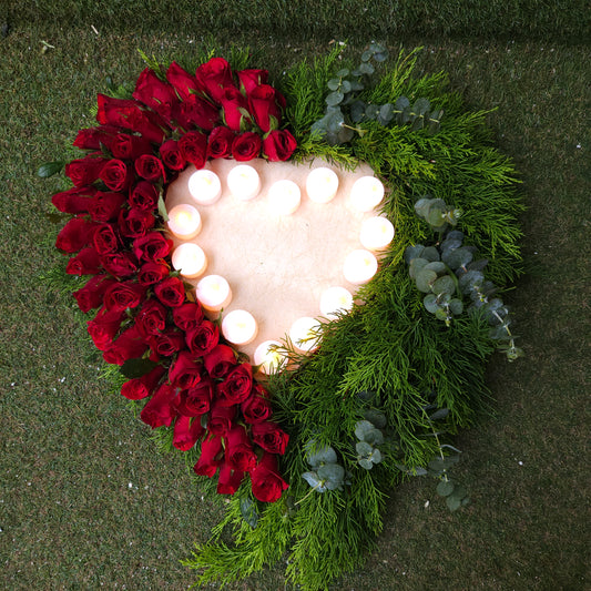 "Light Up My Heart" Floral Arrangement