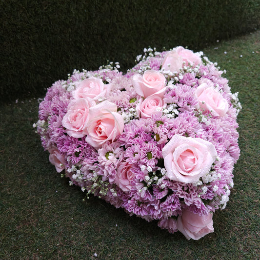 "Blushing Heart" Floral Arrangement