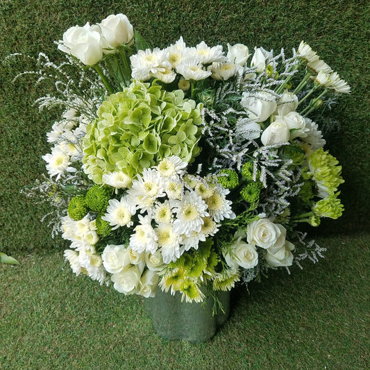 "Matcha Medley" Floral Arrangement