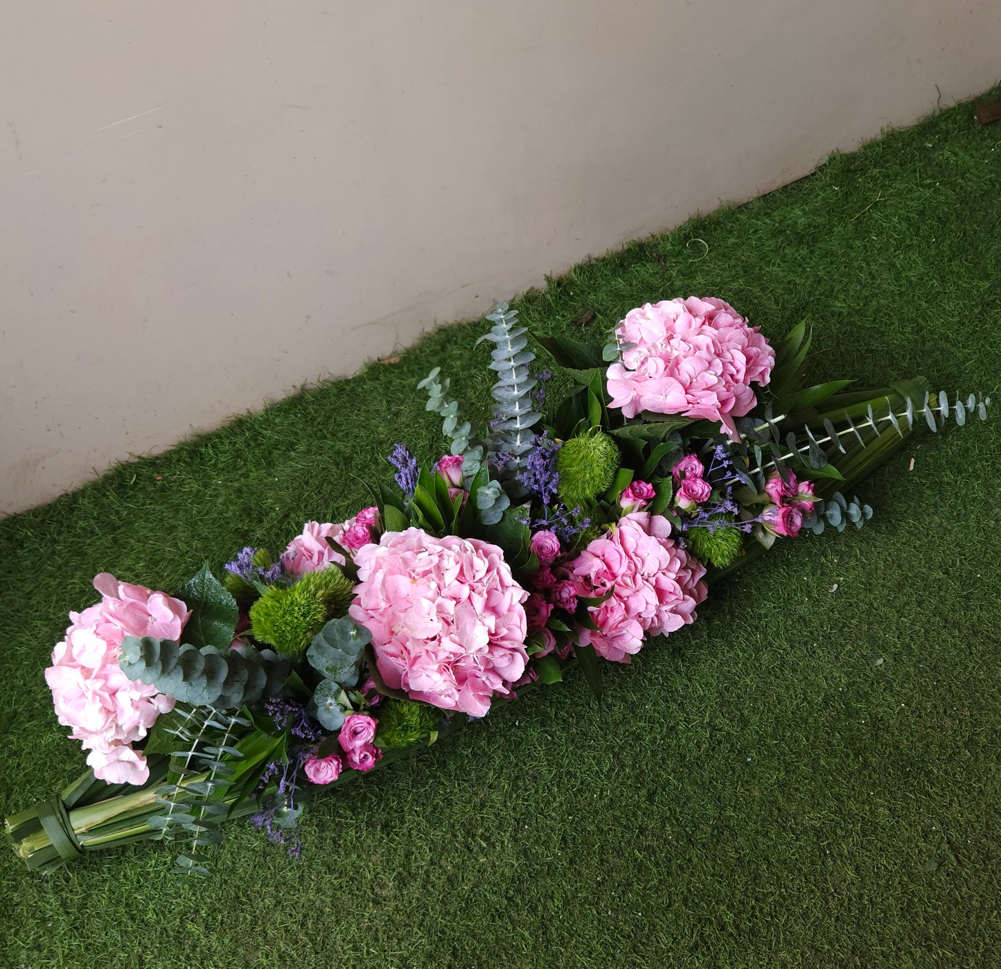 "Canoe of Blooms" Floral Arrangement
