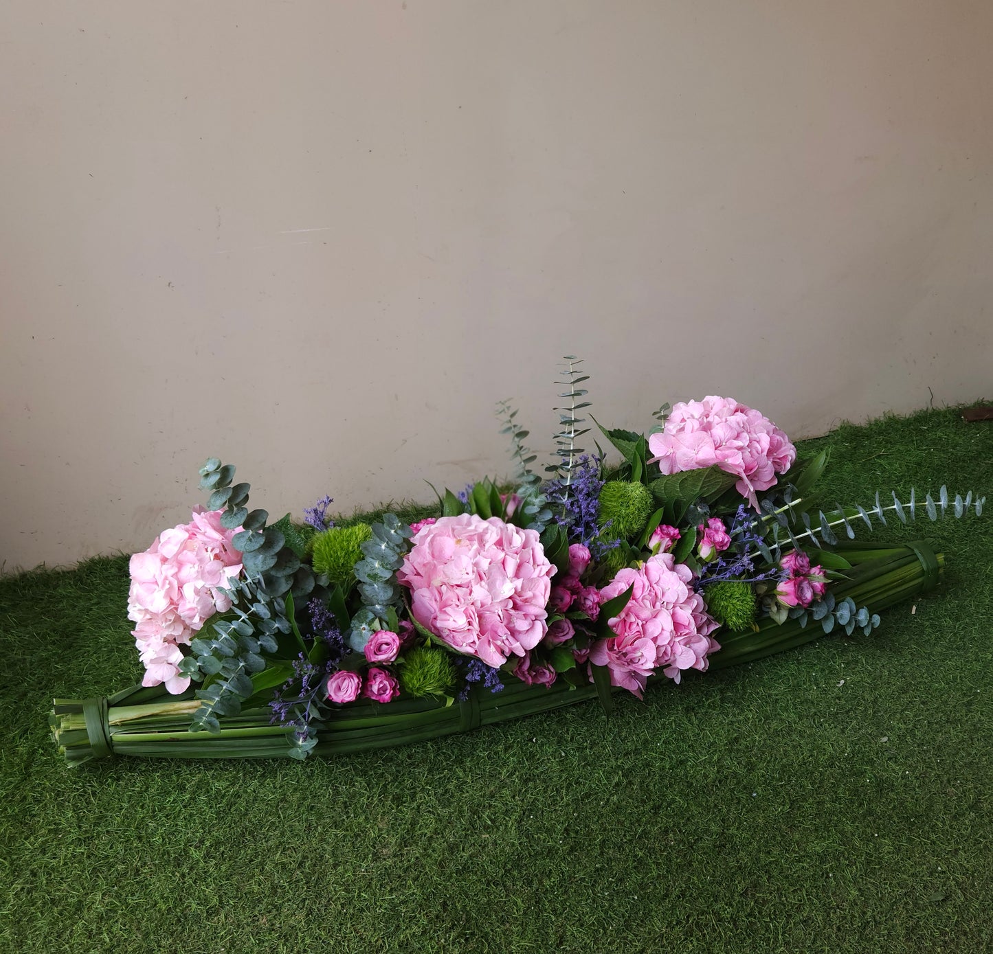 "Canoe of Blooms" Floral Arrangement
