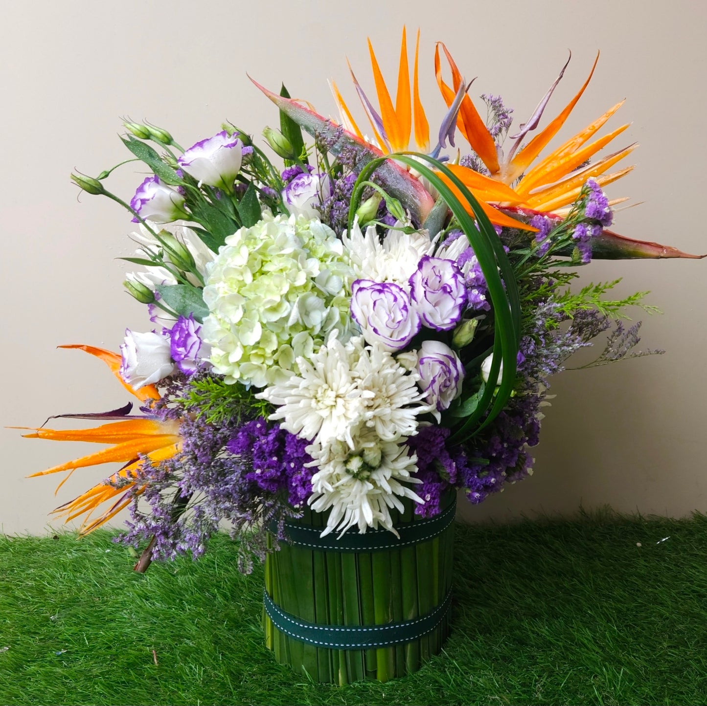 "Exotic Exuberance" Floral Arrangement