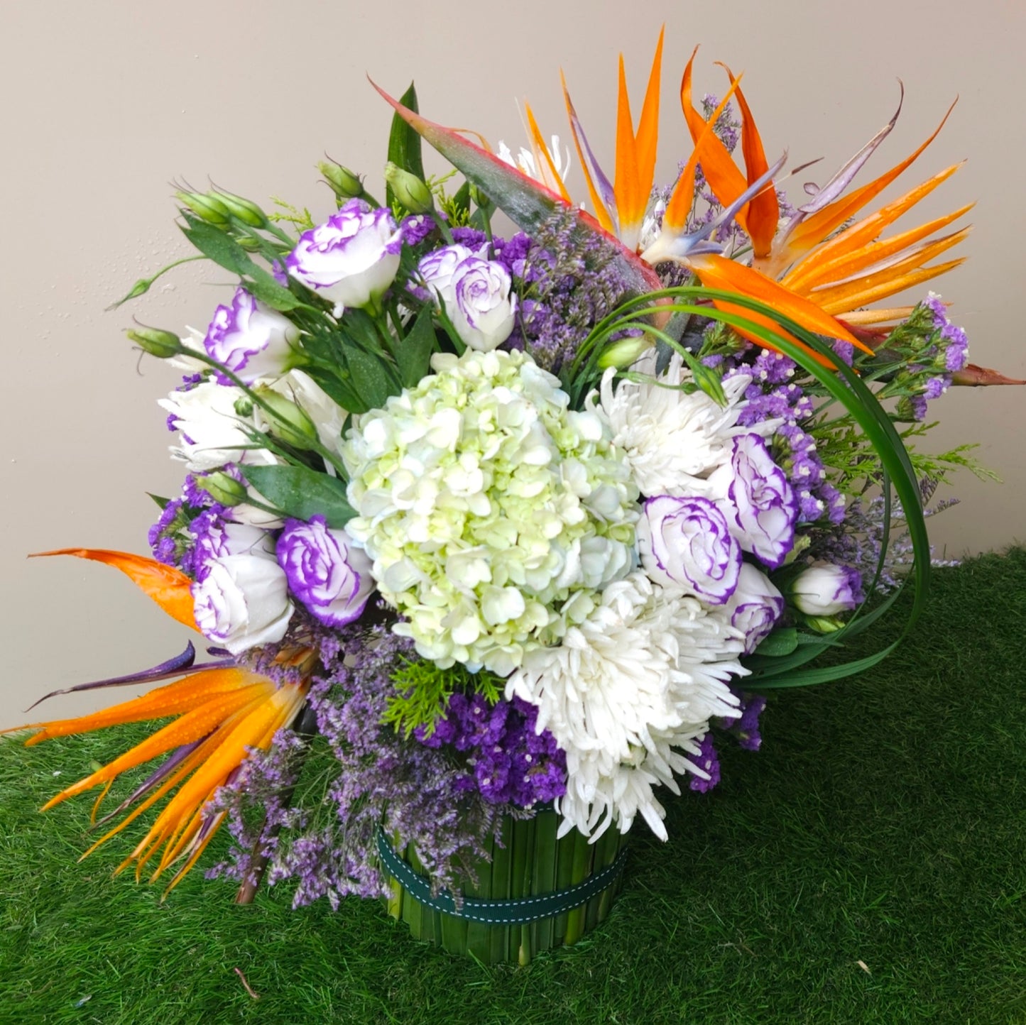 "Exotic Exuberance" Floral Arrangement