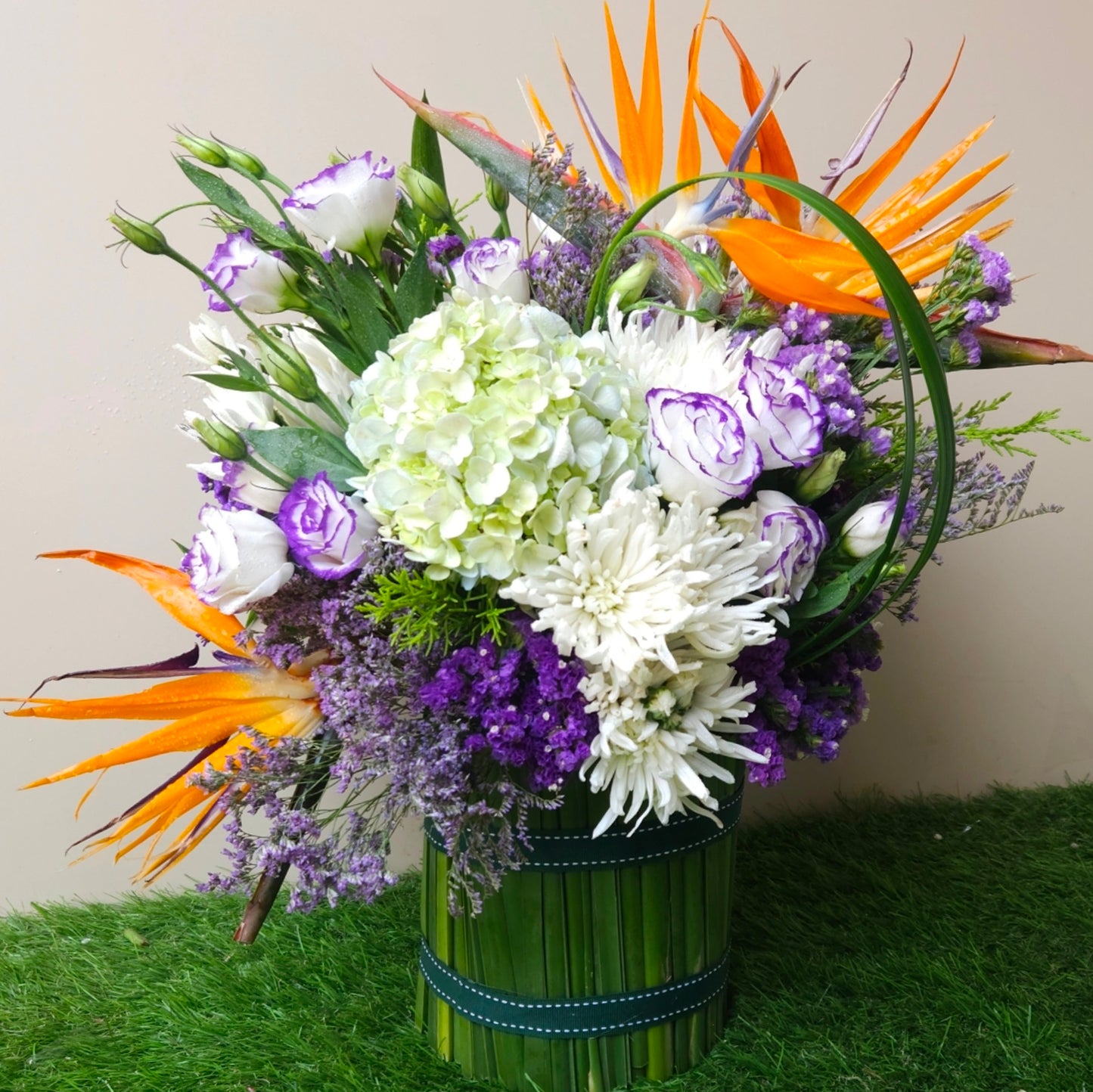 "Exotic Exuberance" Floral Arrangement